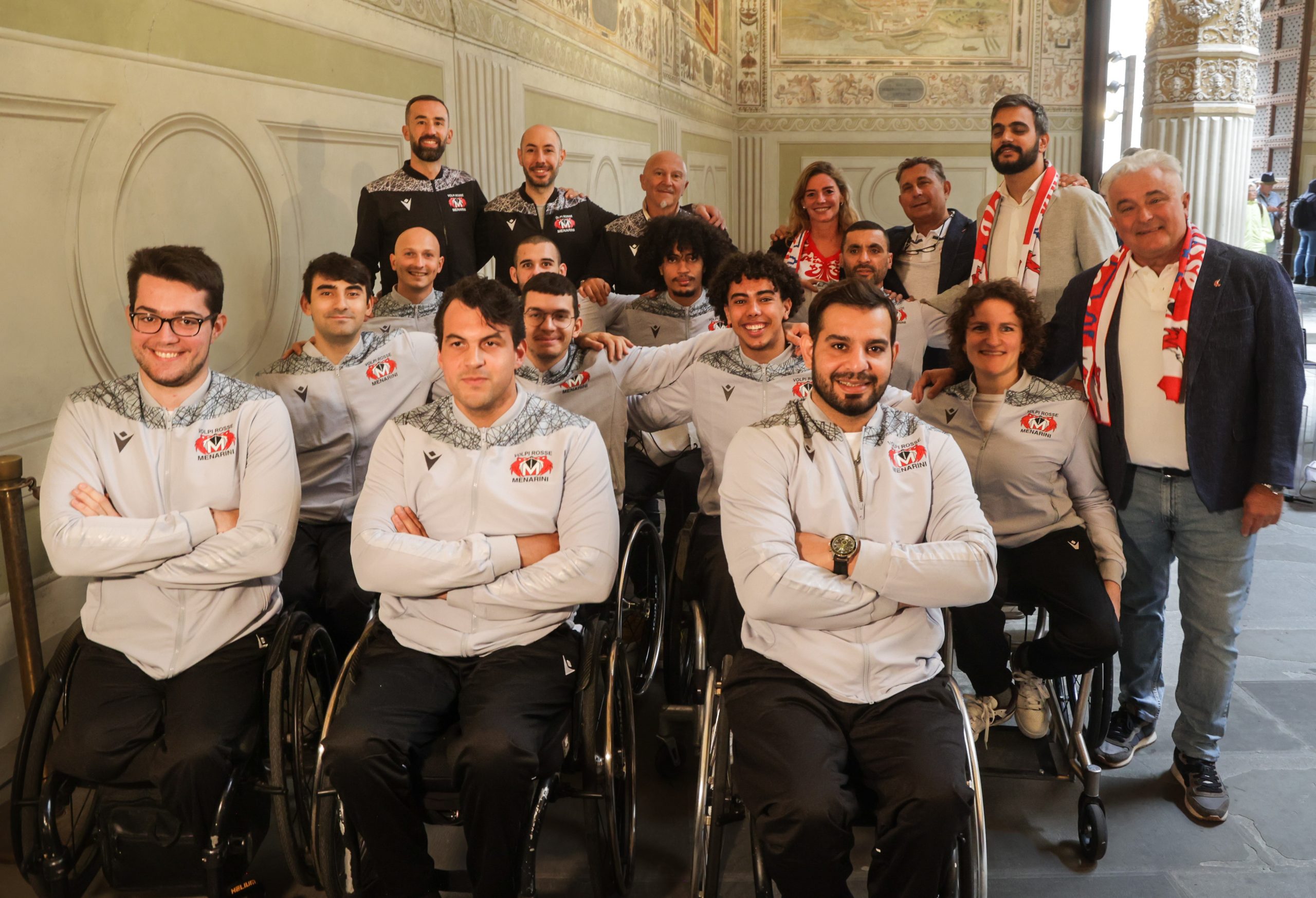 Volpi Rosse Menarini con Ivano Nuti, Valeria Speroni Cardi e Cosimo Guccione